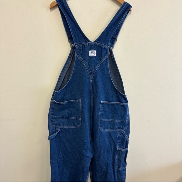 Liberty Blue Denim Carpenter Bib Overalls 42 x 32 - Picture 9 of 15